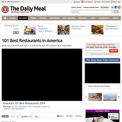 101 Best Restaurants in America for 2012