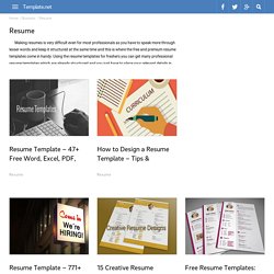 990+ Best Resume Templates & Samples