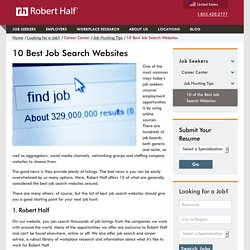 10 Best Job Search Websites
