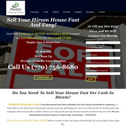 Best Way To Sell Your House Fast By Owner In Hiram For Cash