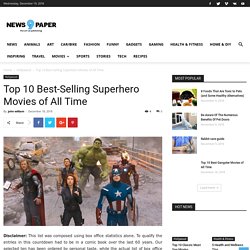 Top 10 Best-Selling Superhero Movies of All Time