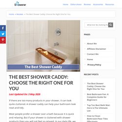 The Best Shower Caddy: Choose the Right One for You