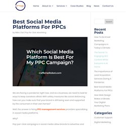 Best Social Media Platforms For PPCs