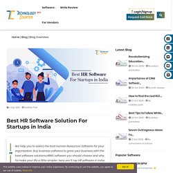 Best HR Software For Business in India