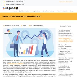 6 Best Tax Software for Tax Preparers 2019