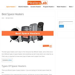 Best Space Heaters - HeatersLab