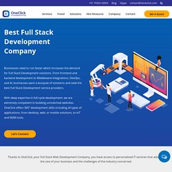 Full Stack Development Solutions