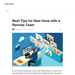 Best Tips for New hires with a Remote Team - RSM