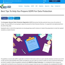 Best Tips To Help You Prepare GDPR For Data Protection