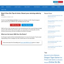 Best 5 Xoc Dia tips & tricks: Boost your winning odds by 95%