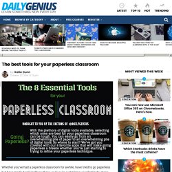 The best tools for your paperless classroom