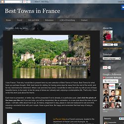 Best Towns in France