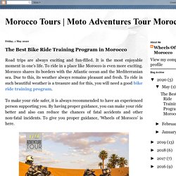 The Best Bike Ride Training Program in Morocco