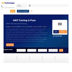 Best AWS Training in Pune with Placement