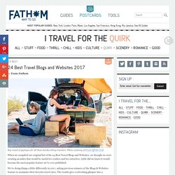 24 Best Travel Blogs and Websites 2015