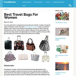 Best Travel Bags For Women