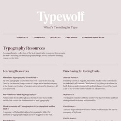 The Best Typography Resources for 2021