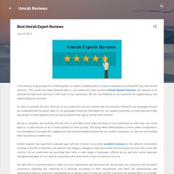 Best Umrah Expert Reviews