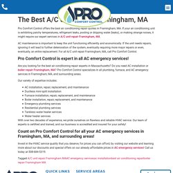 The Best A/C Unit Repair Framingham, MA