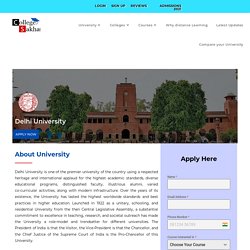 Best University in Delhi