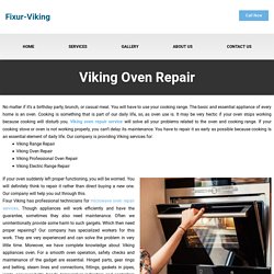 Viking Electric Oven Repair
