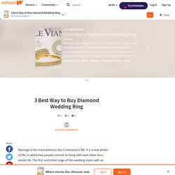 3 Best Way to Buy Diamond Wedding Ring