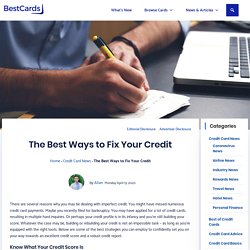 The Best Ways to Fix Your Credit - BestCards.com