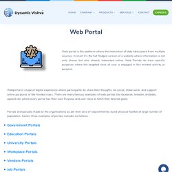 Best Web portal company in mumbai