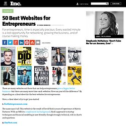 50 Best Websites for Entrepreneurs