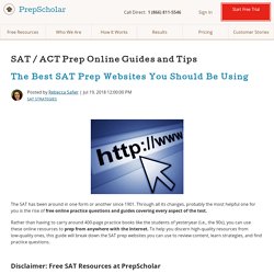 The Best SAT Prep Websites You Should Be Using