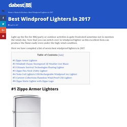 Best Windproof Lighters in 2017