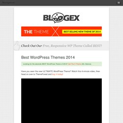 Best WordPress Themes of 2013 (UPDATED)