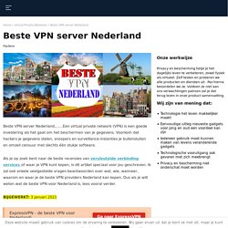 Beste VPN aanbieder van Nederland