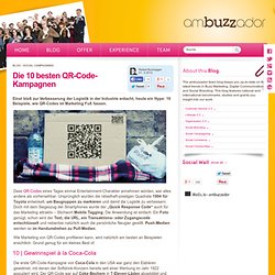 Die 10 besten QR-Code-Kampagnen