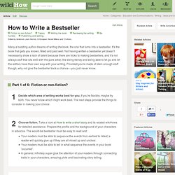 How to Write a Bestseller (with pictures)