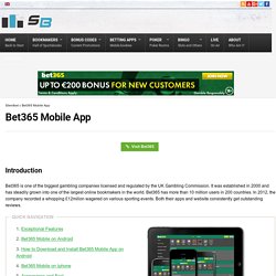 Bet365 Mobile App - Download and Install
