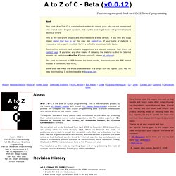 Online book on C/DOS programming