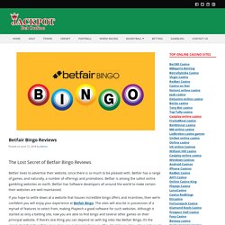 Betfair Bingo Reviews