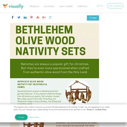 Bethlehem Olive Wood Nativity Sets