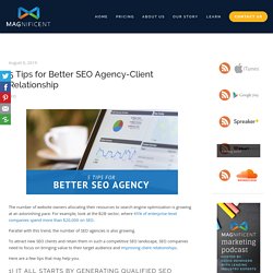 5 Tips for Better SEO Agency-Client Relationship