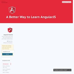 A Better Way to Learn AngularJS - Thinkster