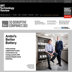Ambri’s Better Grid Battery