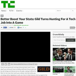 Better Boost Your Stats: Gild Turns Hunting For A Tech Job Into A Game