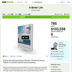 A Better Life by Chris Johnson