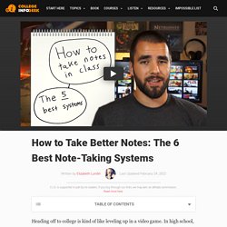 How to Take Better Notes: The 6 Best Note-Taking Systems