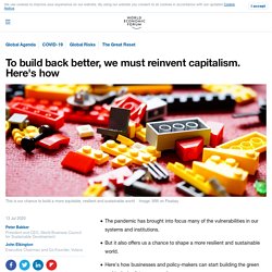 To build back better, we will have to reinvent capitalism