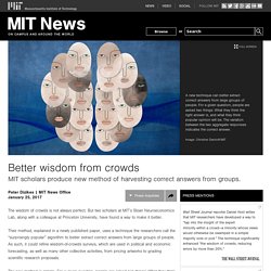 Better wisdom from crowds