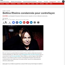 Bettina Rheims condamnée pour contrefaçon