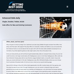 About us - Betting Best Odds Paddypower Betfair Betvictor Coral Betting Bingo