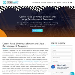 Camel Race Betting Software Development I Camel Racing Betting App Development